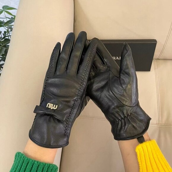 Miu Miu genuine leather gloves - Picture 7 of 8